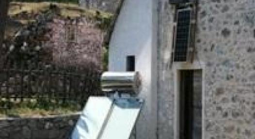 Albania: Solar Water Heaters in Albanian Alp Guesthouses 