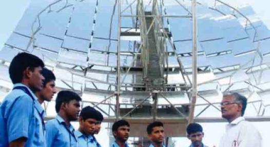 India: First Solar Thermal Steam Storage for Cooking Applications
