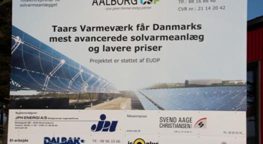 Denmark: Combined CSP and Flat Plate Collector System Supplies Solar District Heating