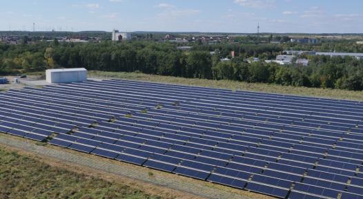 Solar district heating for 3,000 households in the German town of Senftenberg