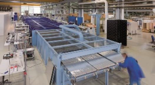  Finland: In-line Coating Machine for complete Direct-Flow Absorbers