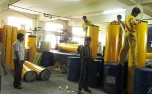 Tank manufacturing at Indian company Anu Solar