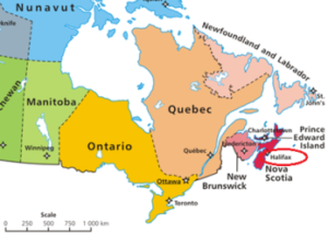 Map of Canada