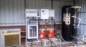 India: Hybrid Solar Heat Pump System Brings Power Consumption down by a Factor 10 on sunny days