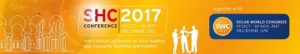 SHC 2017 and Solar World Congress