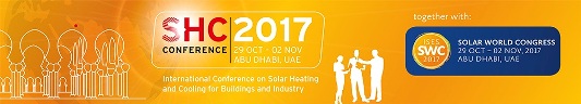 SHC 2017 and Solar World Congress