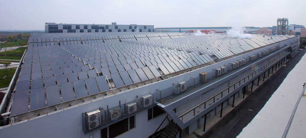 Solar Pre-Heating for Textile Dyeing in Hangzhou