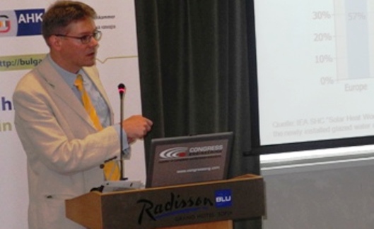  Bulgaria: Experts Discuss Solar Thermal at Renewable Energies in Buildings Conference
