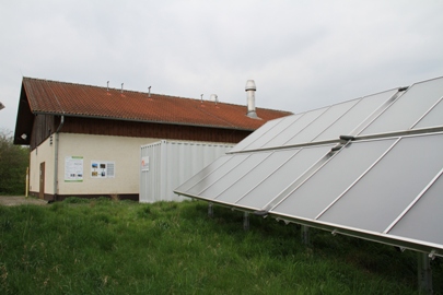 Germany: Solar-Heated Gas Pressure Regulating System with 7 % Benefit