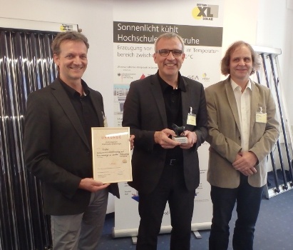  Germany: Award for Solar Process Heat above 150°C from CPC Vacuum Tube Technology