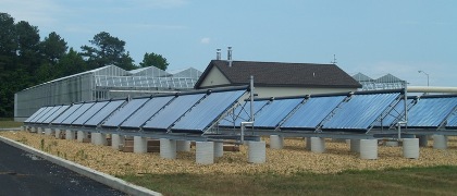  USA: Solar Energy Dries Biosolids in Wastewater Treatment Facility