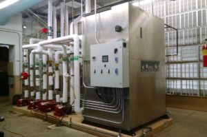 Solar thermal cooling and hot water at hotel in California