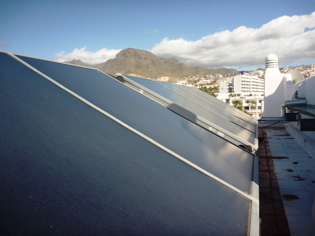 ESCO solar heat projects in Spain
