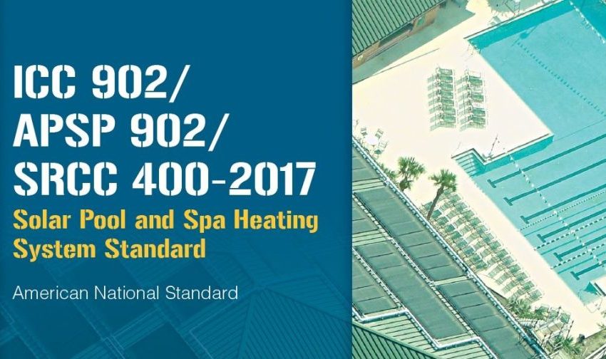  New U.S. standard for solar pool and spa heaters