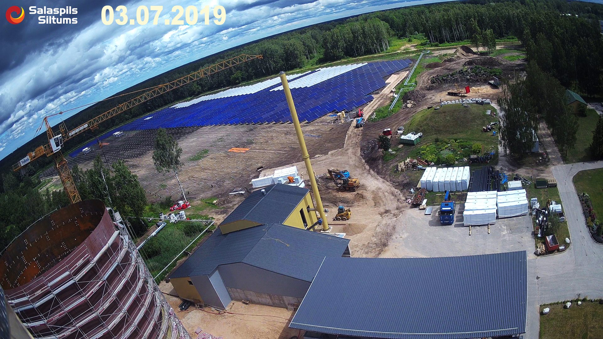 SDH system under construction in Latvia, soon in Tibet