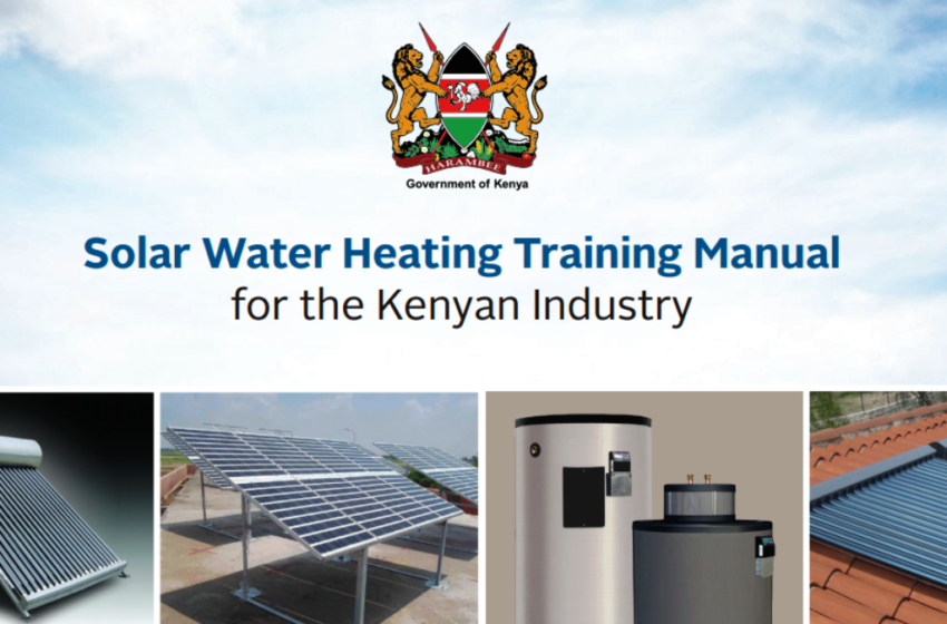  Kenya scales up SWH experts training
