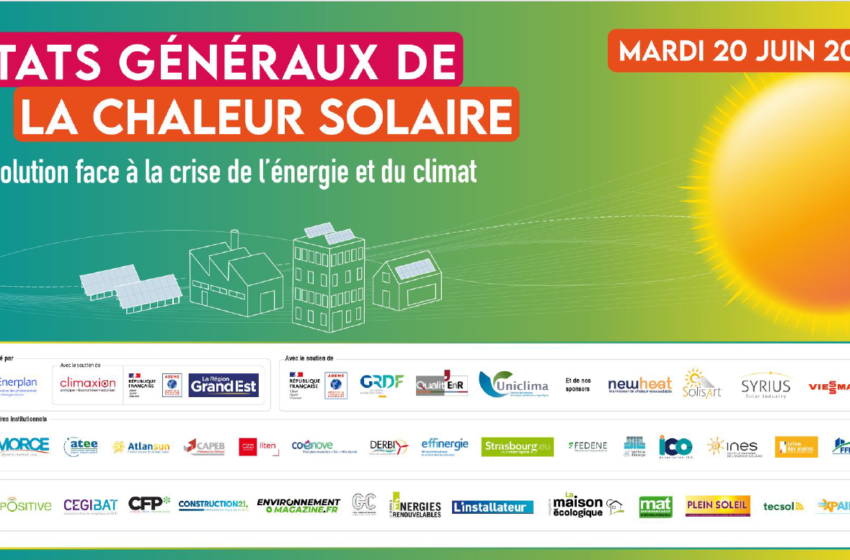  Hopes of improved market framework at the French General State of Solar Heat Conference