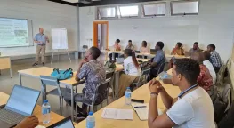 IEA SHC Solar Academy training in Cape Verde with high visibility