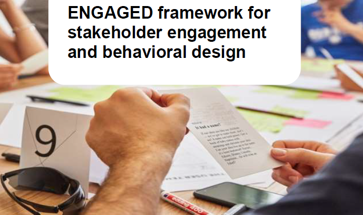  ENGAGED – a multi-stage framework for participatory urban planning