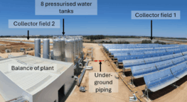 solar process heat plant at Heineken