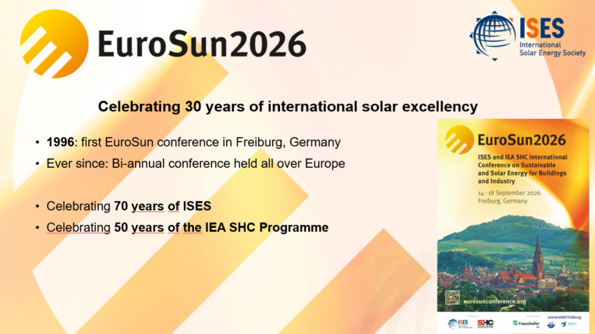  EuroSun2026 opens registration: Secure your early-bird discount before 1 July